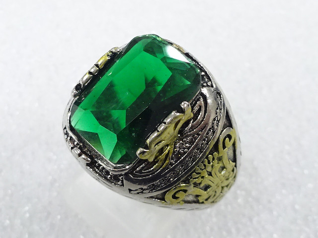 COLORED STONE FASHION RING / JP SIZE 19